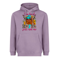 Lavender i'm head heffa just ask me Heavyweight Hoodie - Zillion Design Studio
