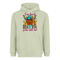 Matcha i'm head heffa just ask me Heavyweight Hoodie - Zillion Design Studio