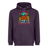 Plum i'm head heffa just ask me Heavyweight Hoodie - Zillion Design Studio