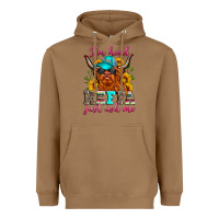 Toasted Coconut i'm head heffa just ask me Heavyweight Hoodie - Zillion Design Studio