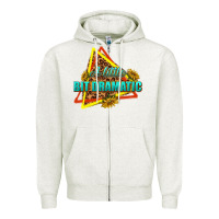 Oatmeal Heather a little bit dramatic Zipper Hoodie - texasbilliewilder