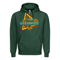 Sports Green a little bit dramatic Zipper Hoodie - texasbilliewilder