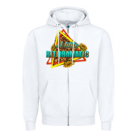 White a little bit dramatic Zipper Hoodie - texasbilliewilder