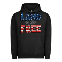 Pigment Black Land of the free America Urban Hoodie - Jasminsmagicworld