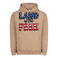 Pigment Burro Land of the free America Urban Hoodie - Jasminsmagicworld