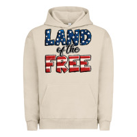 Pigment French Oak Land of the free America Urban Hoodie - Jasminsmagicworld