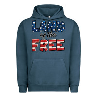Pigment Midnight Navy Land of the free America Urban Hoodie - Jasminsmagicworld