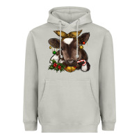 Moon Dust christmas baby cow Heavyweight Hoodie - RanaPortraitStore