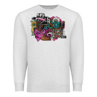 Oatmeal Heather cowgirl2 Premium Sweatshirt - SublimationCraftShop