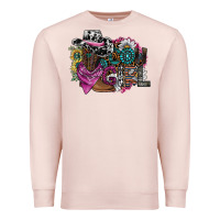 Pale Pink cowgirl2 Premium Sweatshirt - SublimationCraftShop