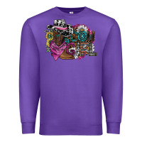 Purple cowgirl2 Premium Sweatshirt - SublimationCraftShop