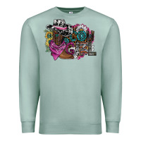 Seafoam cowgirl2 Premium Sweatshirt - SublimationCraftShop