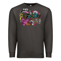 Smoke cowgirl2 Premium Sweatshirt - SublimationCraftShop