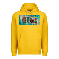 Lemon western turquoise gigi license plate Premium Hoodie - BarkalooDesign