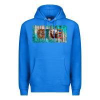 True Royal western turquoise gigi license plate Premium Hoodie - BarkalooDesign