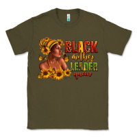 Army Green Afro American black mother leader queen Classic Tee - RanaPortraitStore