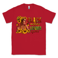 Red Afro American black mother leader queen Classic Tee - RanaPortraitStore