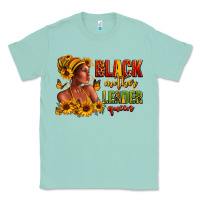 Seafoam Afro American black mother leader queen Classic Tee - RanaPortraitStore