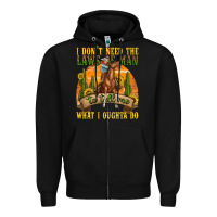 Black western rodeo Zipper Hoodie - texasbilliewilder