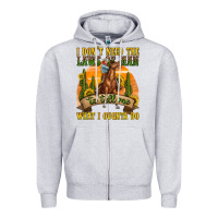 Heather Grey western rodeo Zipper Hoodie - texasbilliewilder