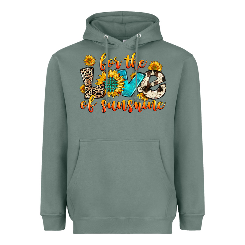 For The Love Of Sunshine Heavyweight Hoodie by Zillion Design Studio | Teevron