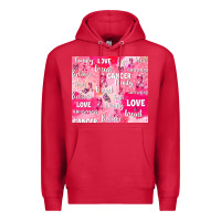 Cardinal breast cancer awareness pink Premium Hoodie - AdoDesignShop