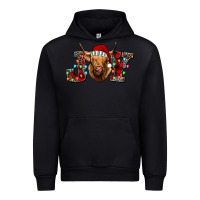Black joy highland cow Urban Hoodie - Jasminsmagicworld