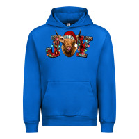 Cobalt joy highland cow Urban Hoodie - Jasminsmagicworld