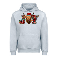 Heather Grey joy highland cow Urban Hoodie - Jasminsmagicworld