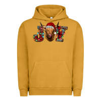 Pigment Peanut Butter joy highland cow Urban Hoodie - Jasminsmagicworld