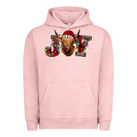 Pigment Salmon joy highland cow Urban Hoodie - Jasminsmagicworld