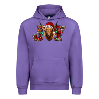 Tulip joy highland cow Urban Hoodie - Jasminsmagicworld