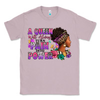 Lilac A queen will always turn pain into power Classic Tee - RanaPortraitStore