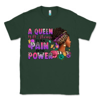 Sports Green A queen will always turn pain into power Classic Tee - RanaPortraitStore