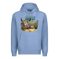Colony Blue country mama Premium Hoodie - NancyCooperArtShop