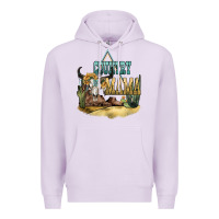 Lilac country mama Premium Hoodie - NancyCooperArtShop
