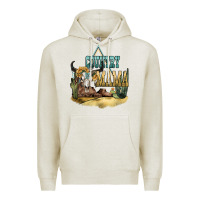 Oatmeal Heather country mama Premium Hoodie - NancyCooperArtShop