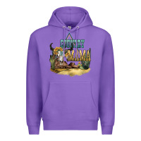 Purple country mama Premium Hoodie - NancyCooperArtShop
