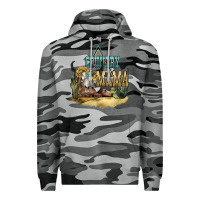Slate Camo country mama Premium Hoodie - NancyCooperArtShop