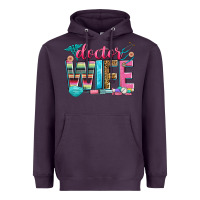 Plum doctor wife Heavyweight Hoodie - Zillion Design Studio