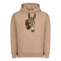 Andalusian Donkey Face Urban Hoodie | Teevron