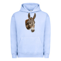Pigment Grape Ice Andalusian Donkey Face Urban Hoodie - LillyAllenDesigns