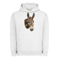 Pigment Lunar Rock Andalusian Donkey Face Urban Hoodie - LillyAllenDesigns