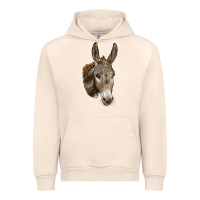 Sandshell Andalusian Donkey Face Urban Hoodie - LillyAllenDesigns