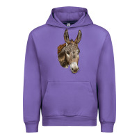 Tulip Andalusian Donkey Face Urban Hoodie - LillyAllenDesigns