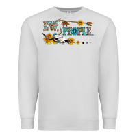 Dove Grey ew people with cross Premium Sweatshirt - HRA Design Shop