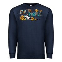 Navy ew people with cross Premium Sweatshirt - HRA Design Shop