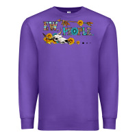 Purple ew people with cross Premium Sweatshirt - HRA Design Shop