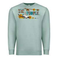 Seafoam ew people with cross Premium Sweatshirt - HRA Design Shop