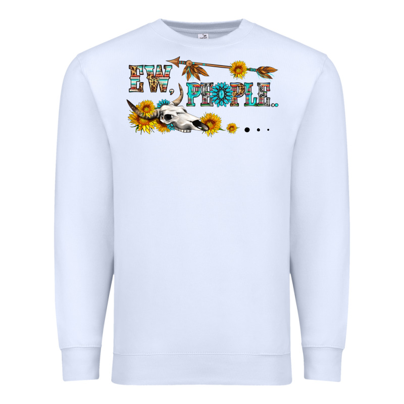 Ew People With Cross Premium Sweatshirt by HRA Design Shop | Teevron
